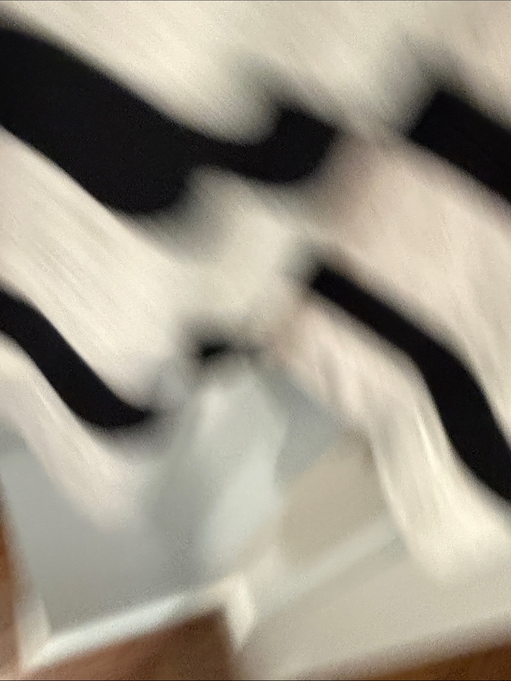 AYR Black & Cream Horizontal Stripe Long-Sleeve Tee - Picture 5 of 7